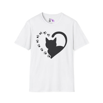 Paws of Love Adult T-shirt