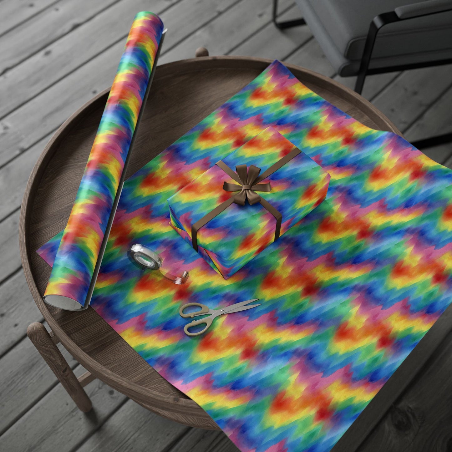 Colorwaves Wrapping Paper