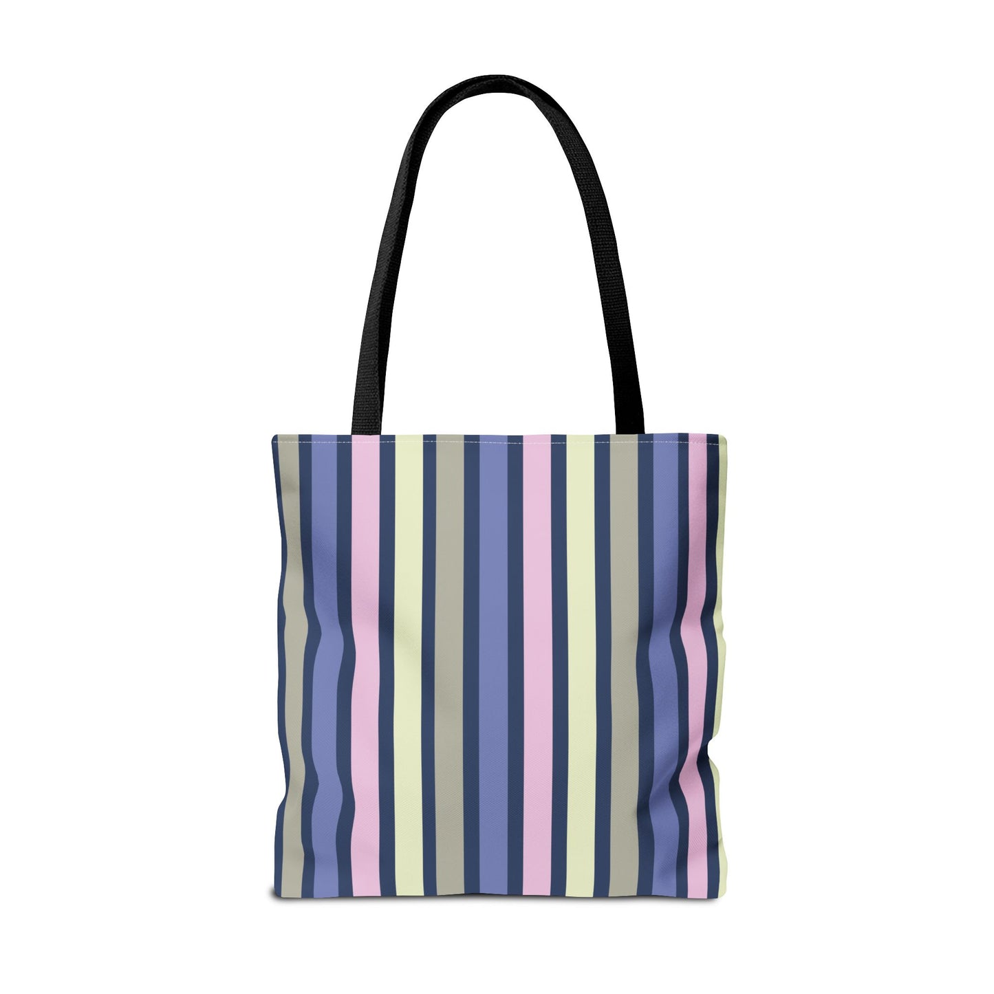 Earthy Stripes Canvas Tote Bag