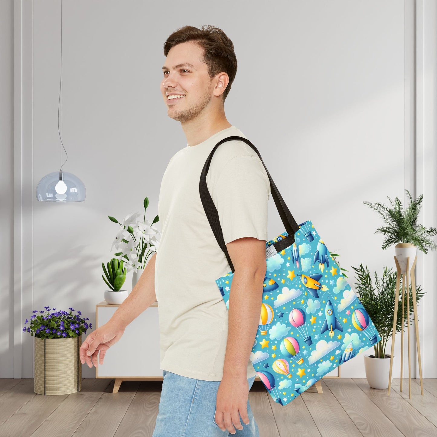 Up Up & Away Canvas Tote Bag