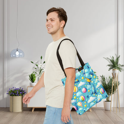 Up Up & Away Canvas Tote Bag