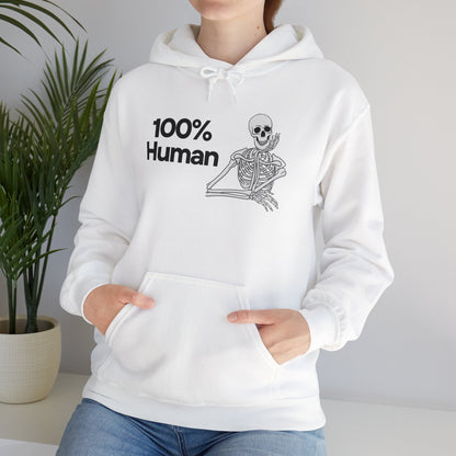 100% Human Skeleton Heavy Blend™ Hooded Sweatshirt