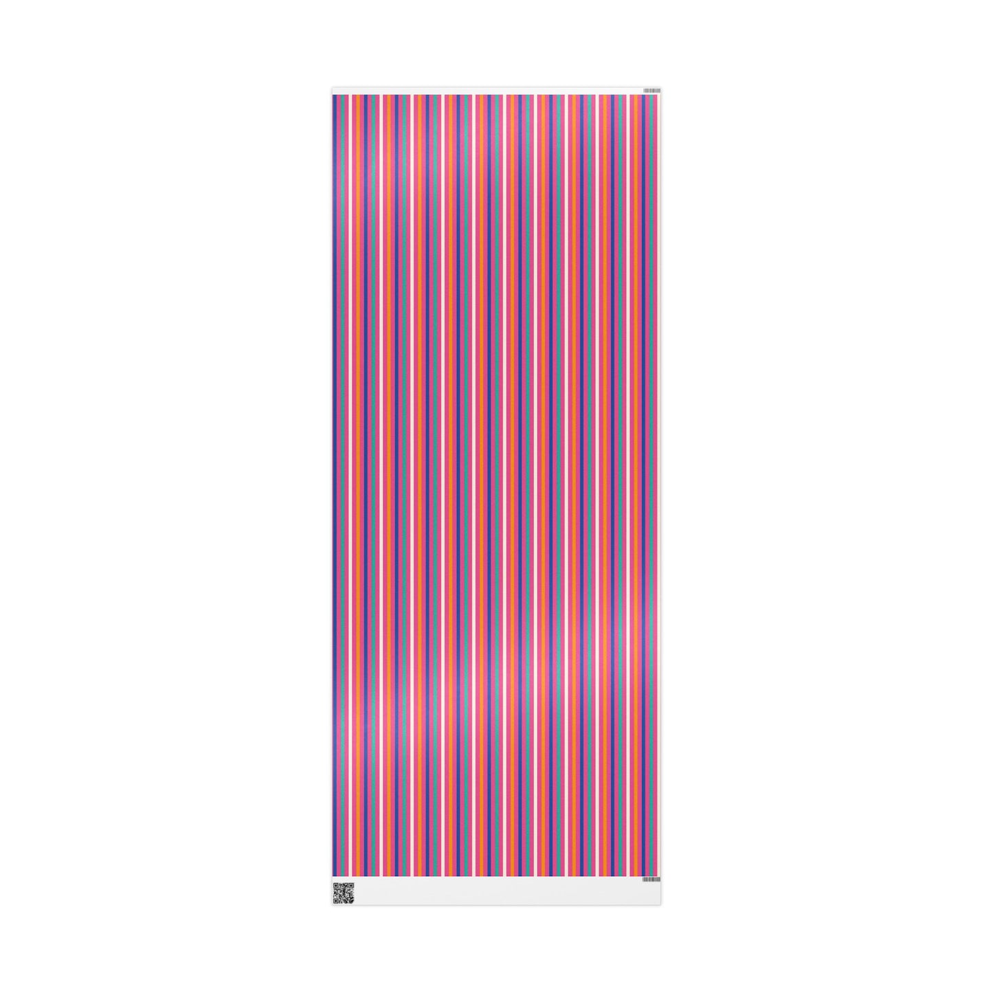 Striped Delight Wrapping Paper