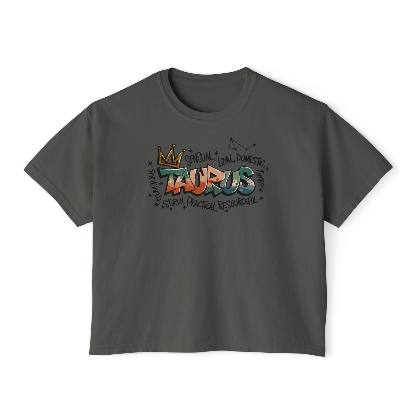 Taurus Street Art Women's Boxy Tee