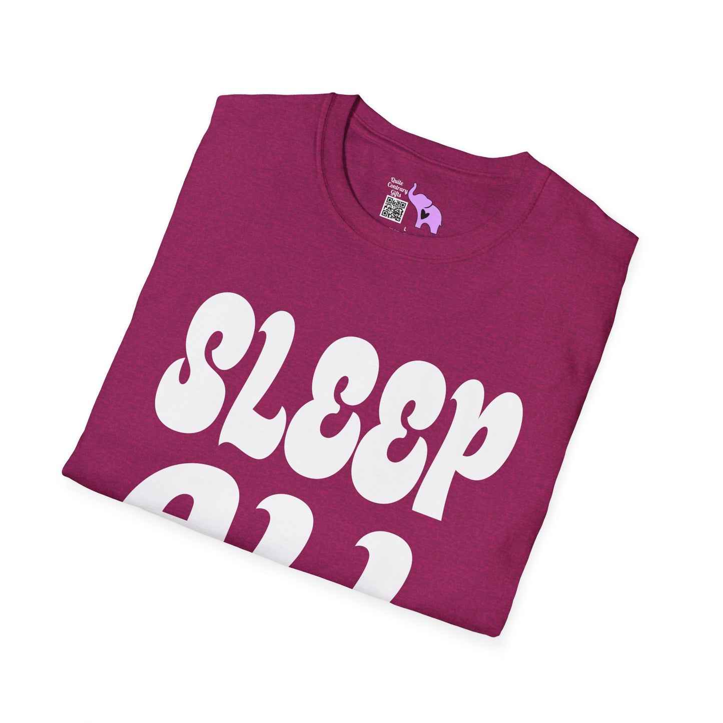 Sleep All Day Adult T-shirt