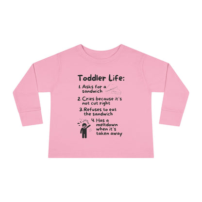 Toddler Life Long Sleeve Tee
