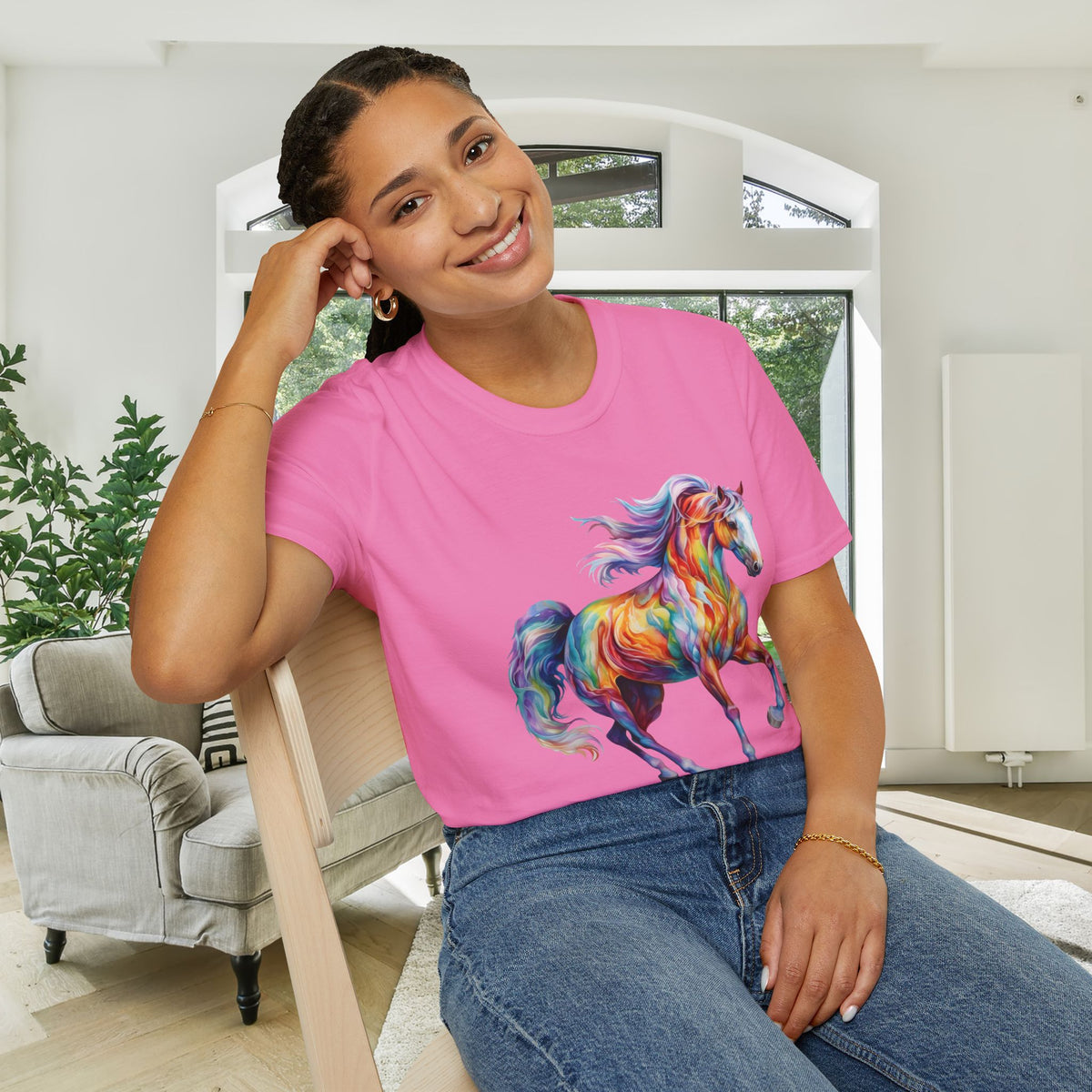 Dreamscape Stallion Adult T-shirt