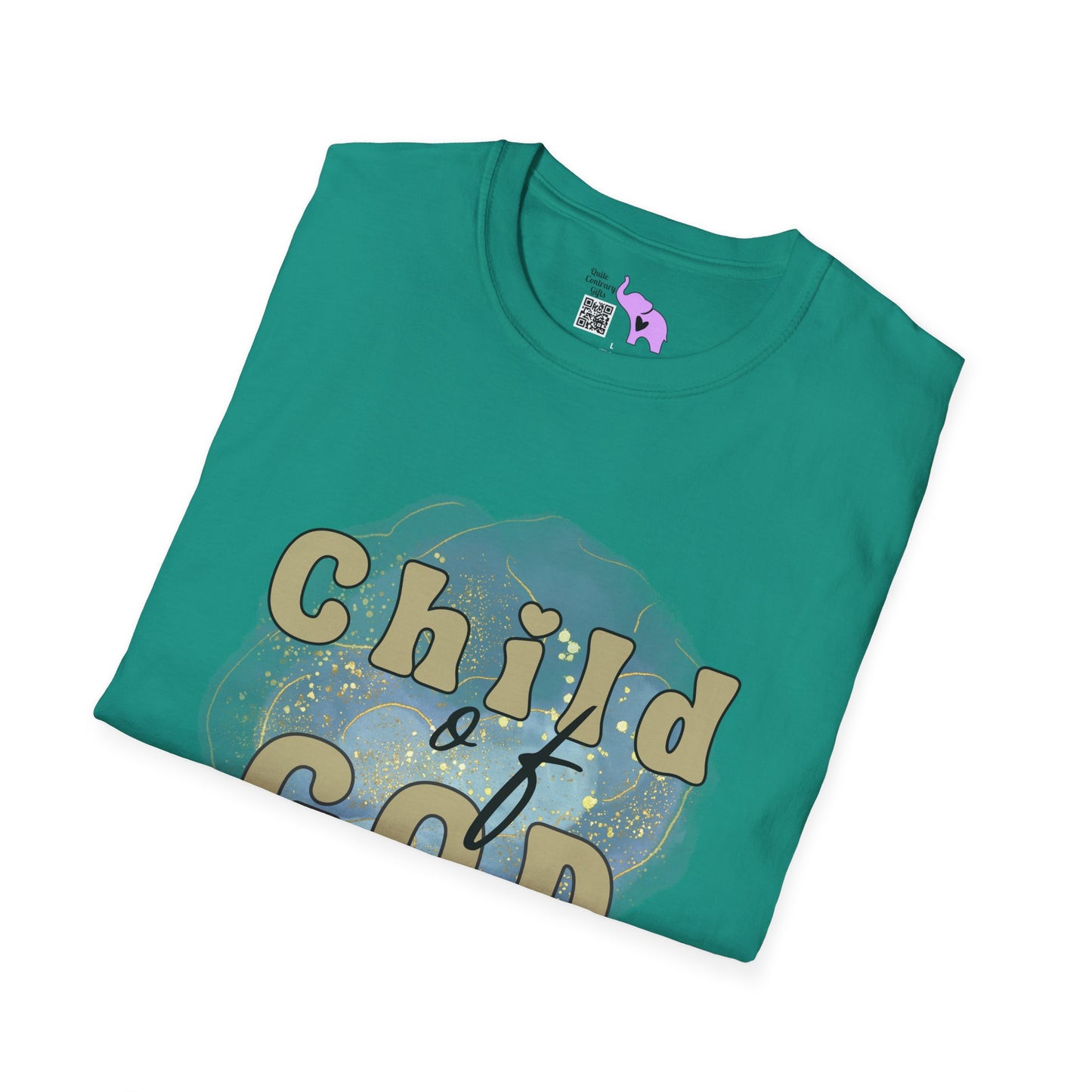 Child of God Unisex Softstyle T-Shirt