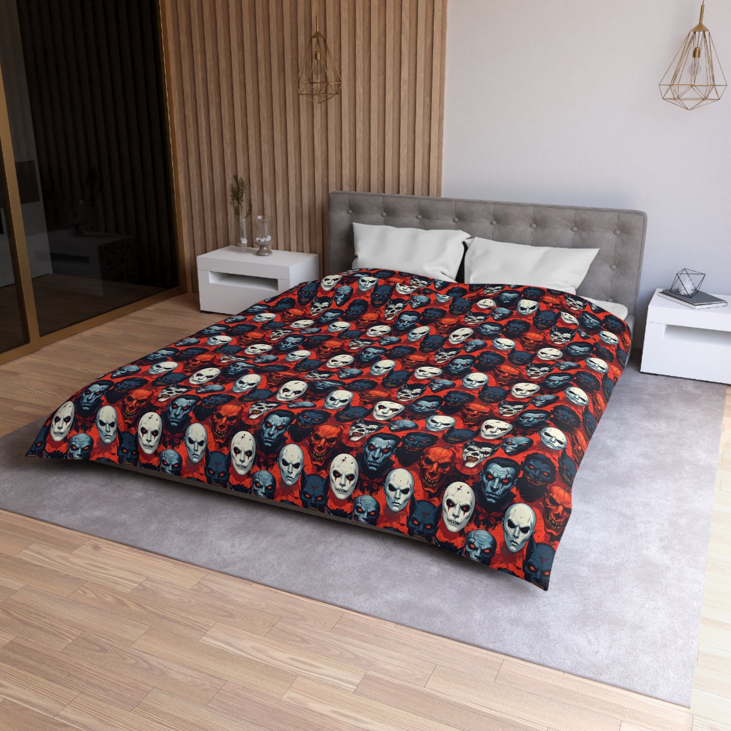 Nightmare Squad Microfiber Duvet Cover