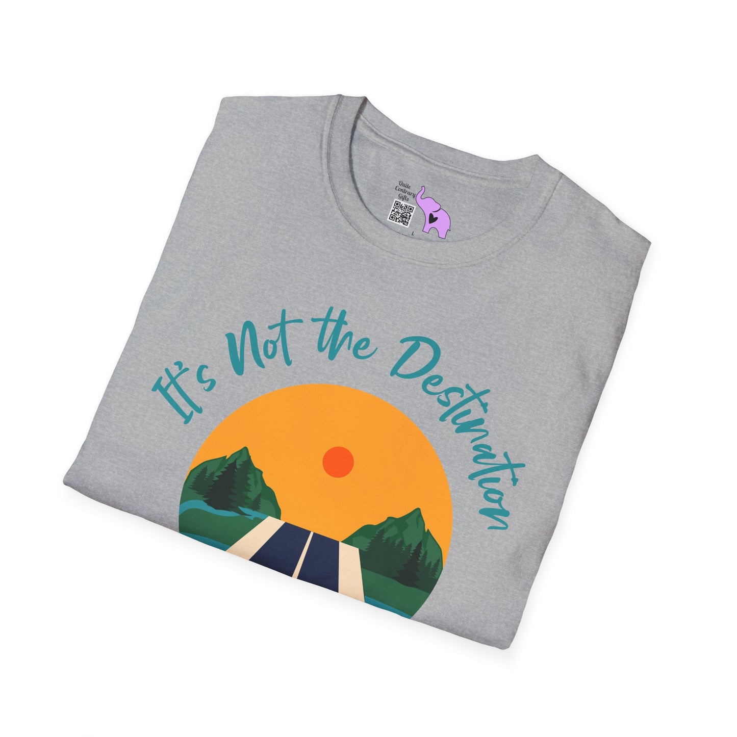 It's Not The Destination It's The Journey Adult T-shirt