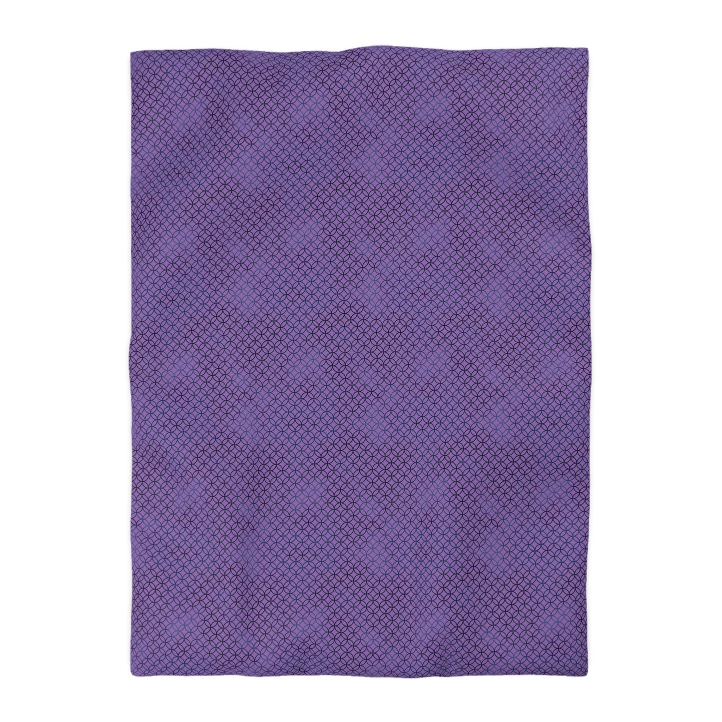 Amethyst Interlock Microfiber Duvet Cover