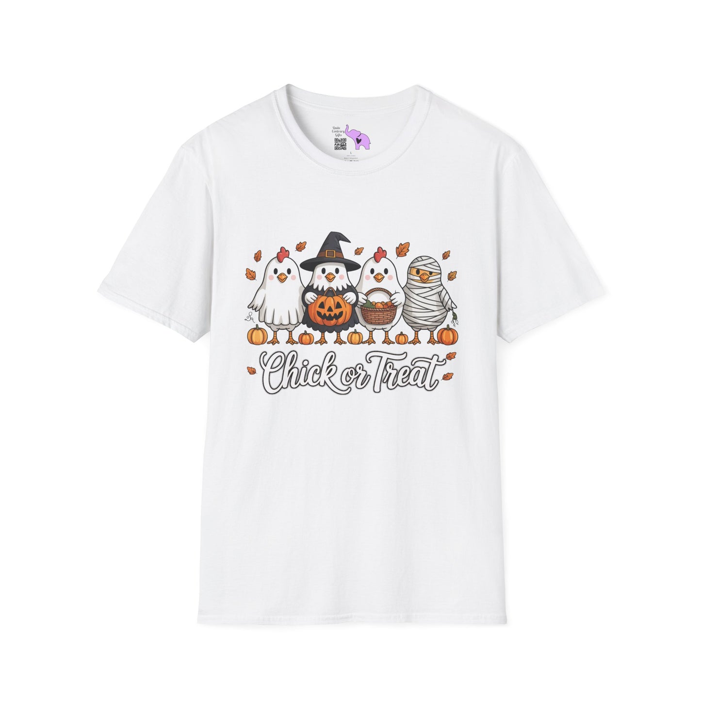 Chick or Treat Adult T-shirt