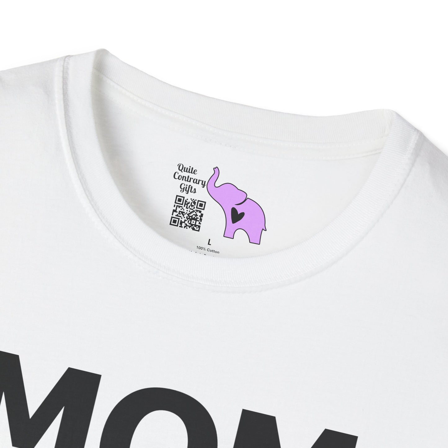 Mom Nutrition Facts Adult T-shirt