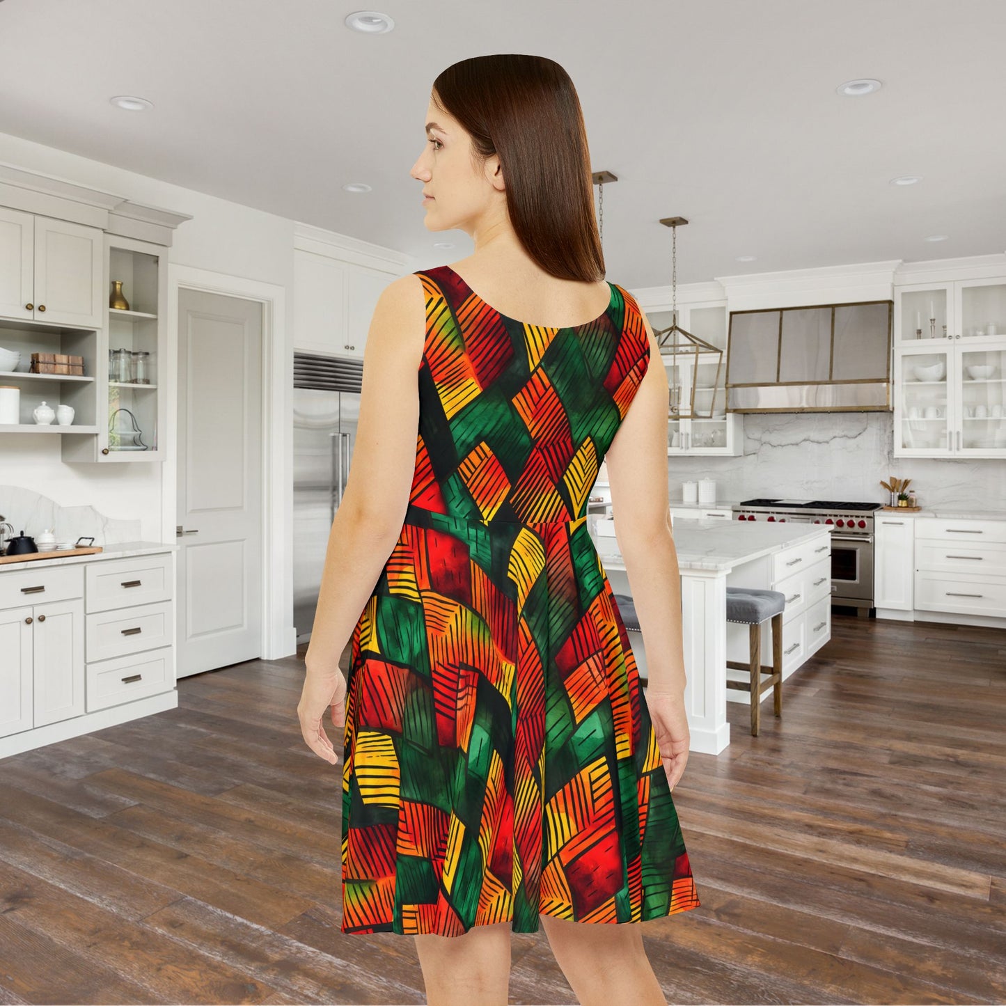 Joyful Vibes Women's Skater Dress