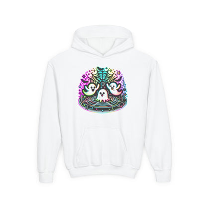 Neon Boo Youth Hoodie