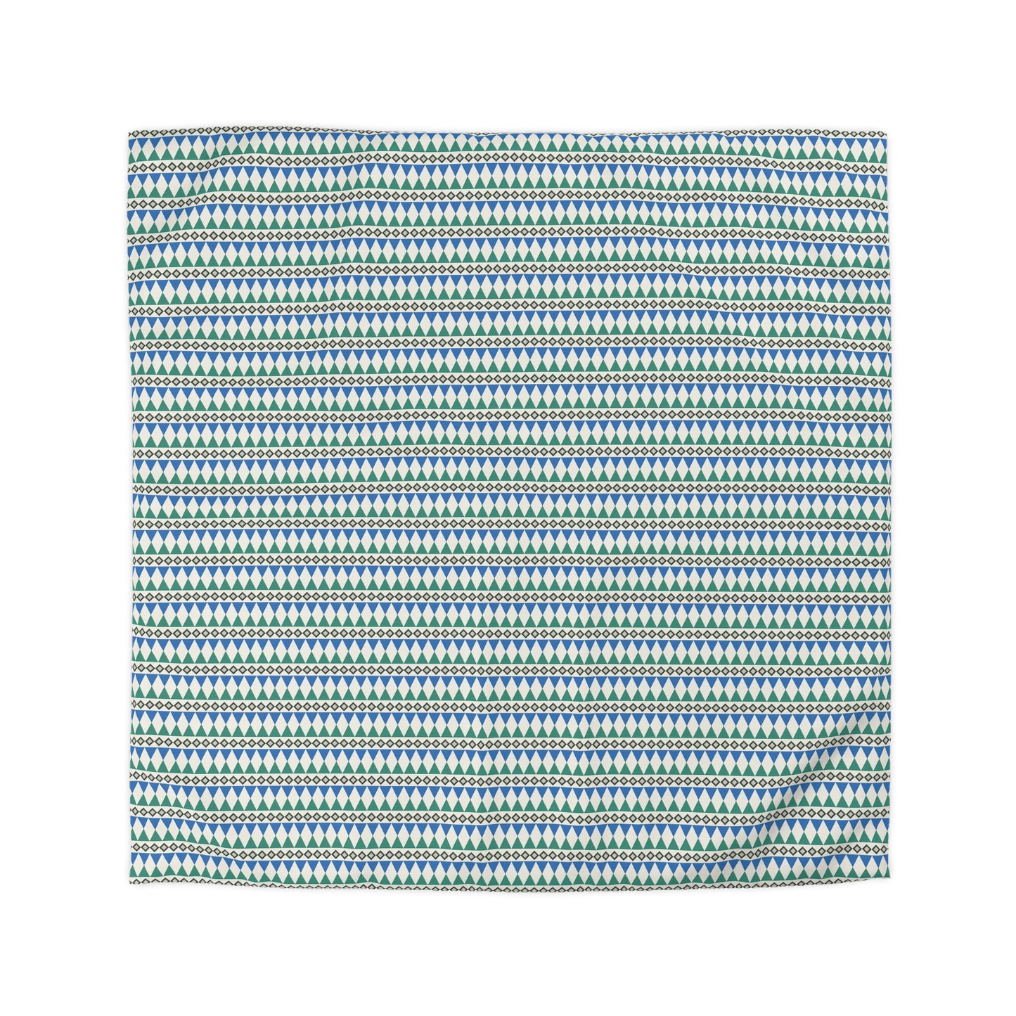Regal Evergreen Cairn Stripes Microfiber Duvet Cover