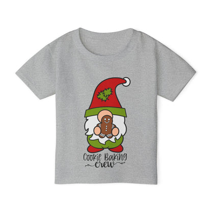 Cookie Baking Crew Gnome Heavy Cotton™ Toddler T-shirt