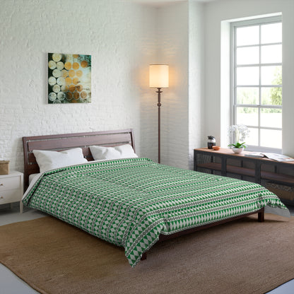 Moss Cairn Stripes Comforter