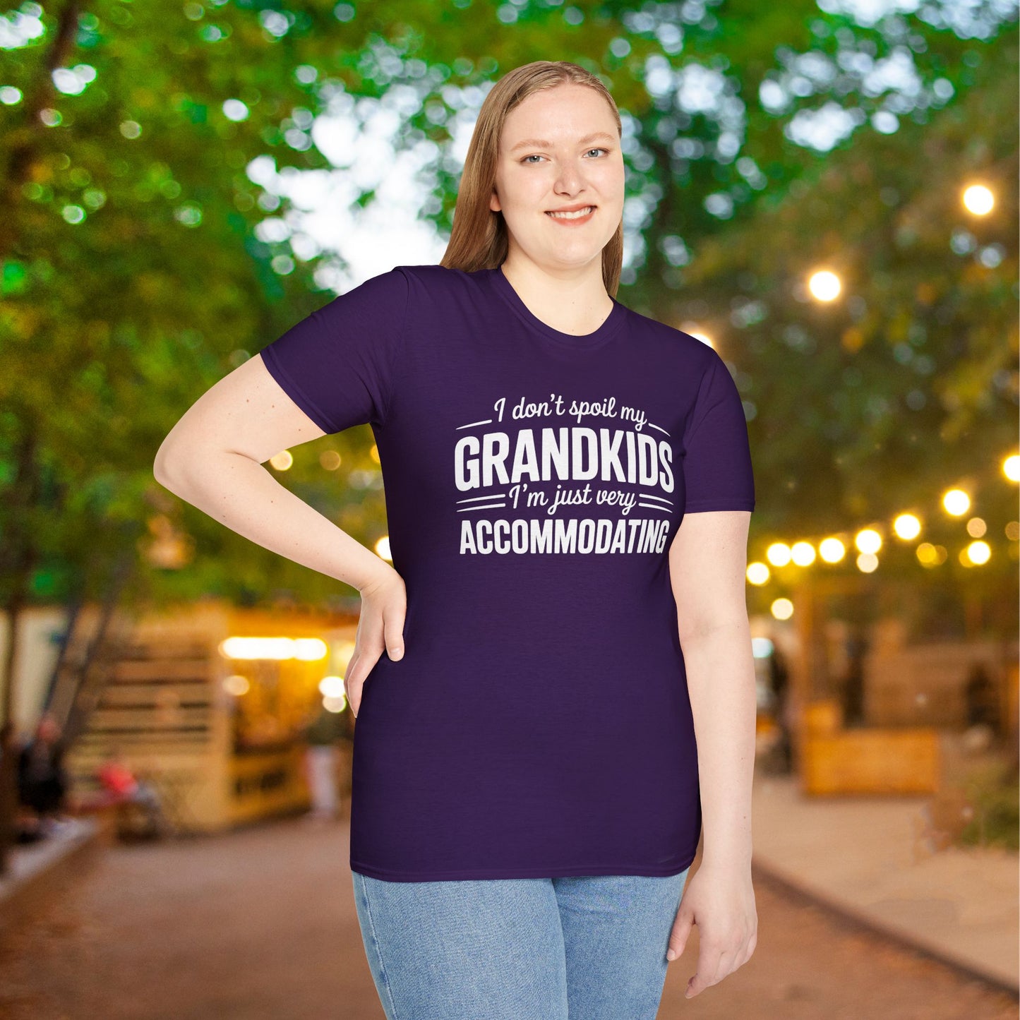 I Don't Spoil My Grandkids I'm Just Very Accommodating Adult T-shirt