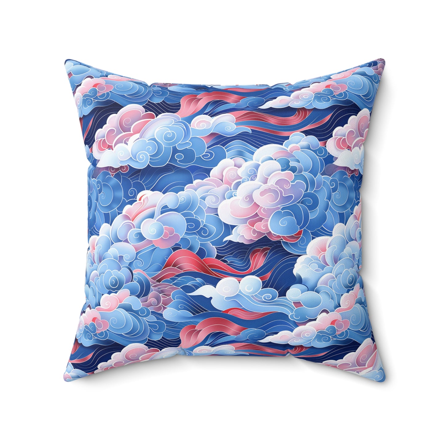 Azure Kumo Flow Duvet Bedding Set