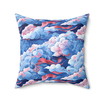 Azure Kumo Flow Duvet Bedding Set