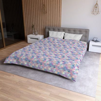 Cloudbound Panels Microfiber Duvet Cover