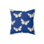 Dusky Wings Throw Pillow
