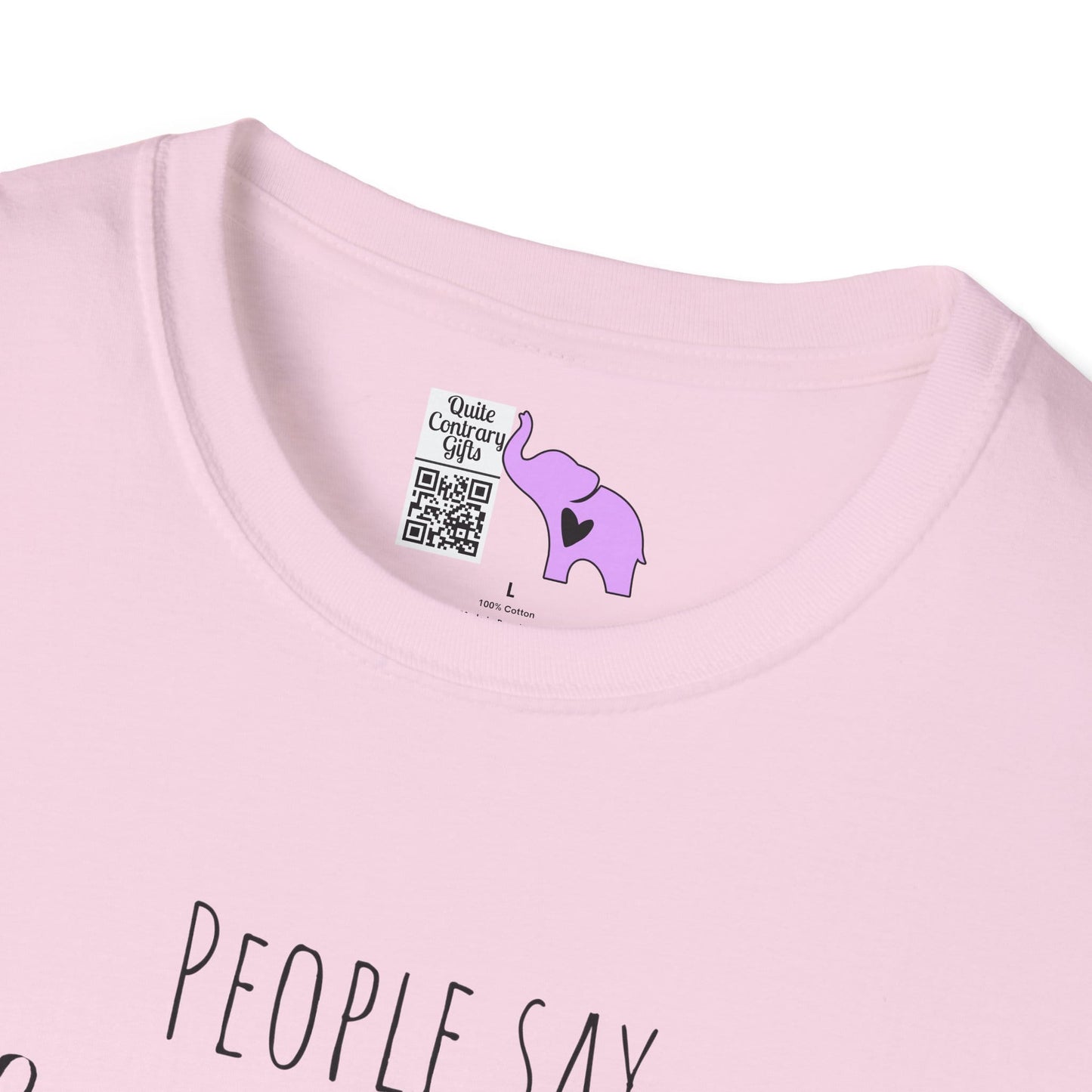 People Say Nothing Is Impossible But I Do Nothing Every Day Adult T-shirt