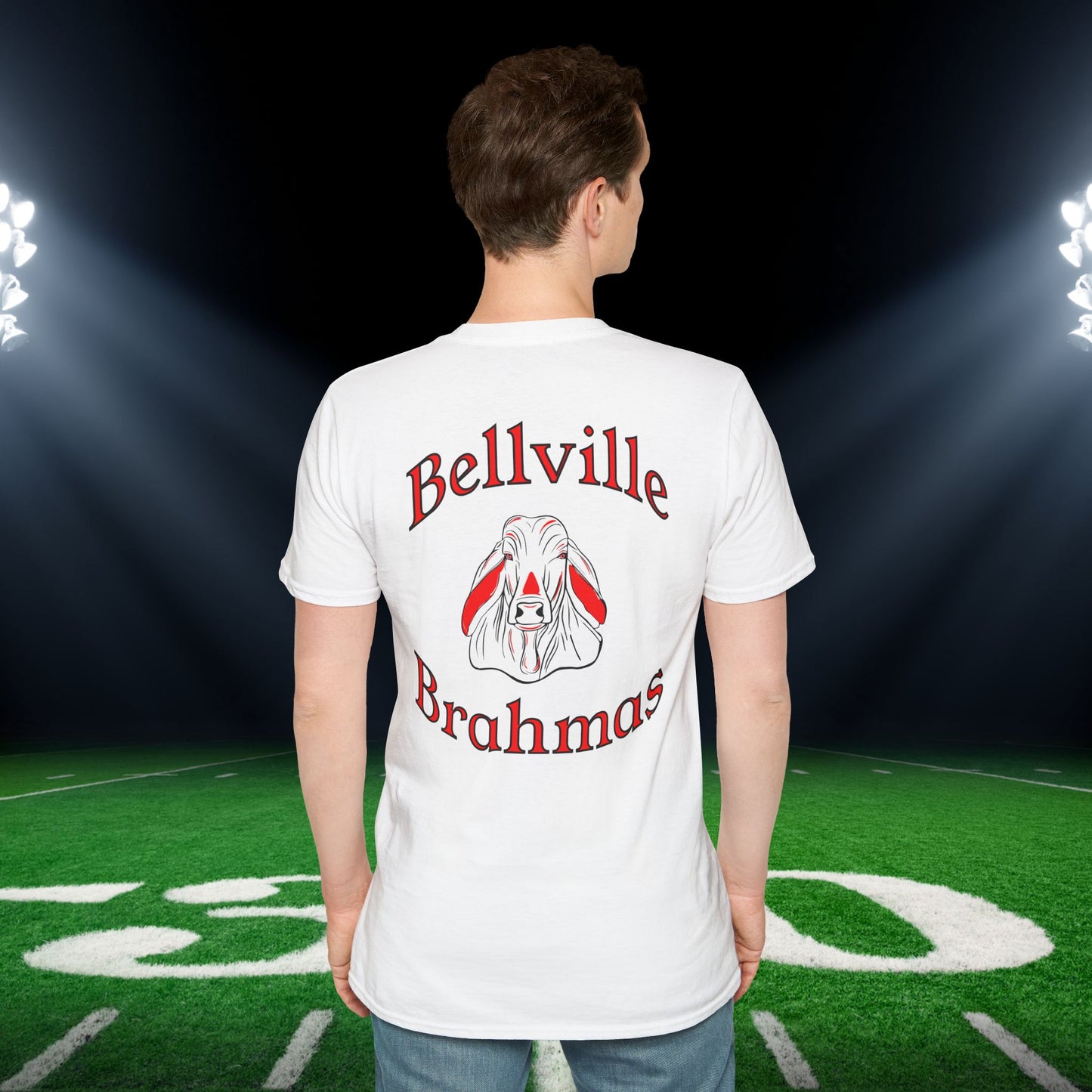Bellville Brahmas Adult T-shirt