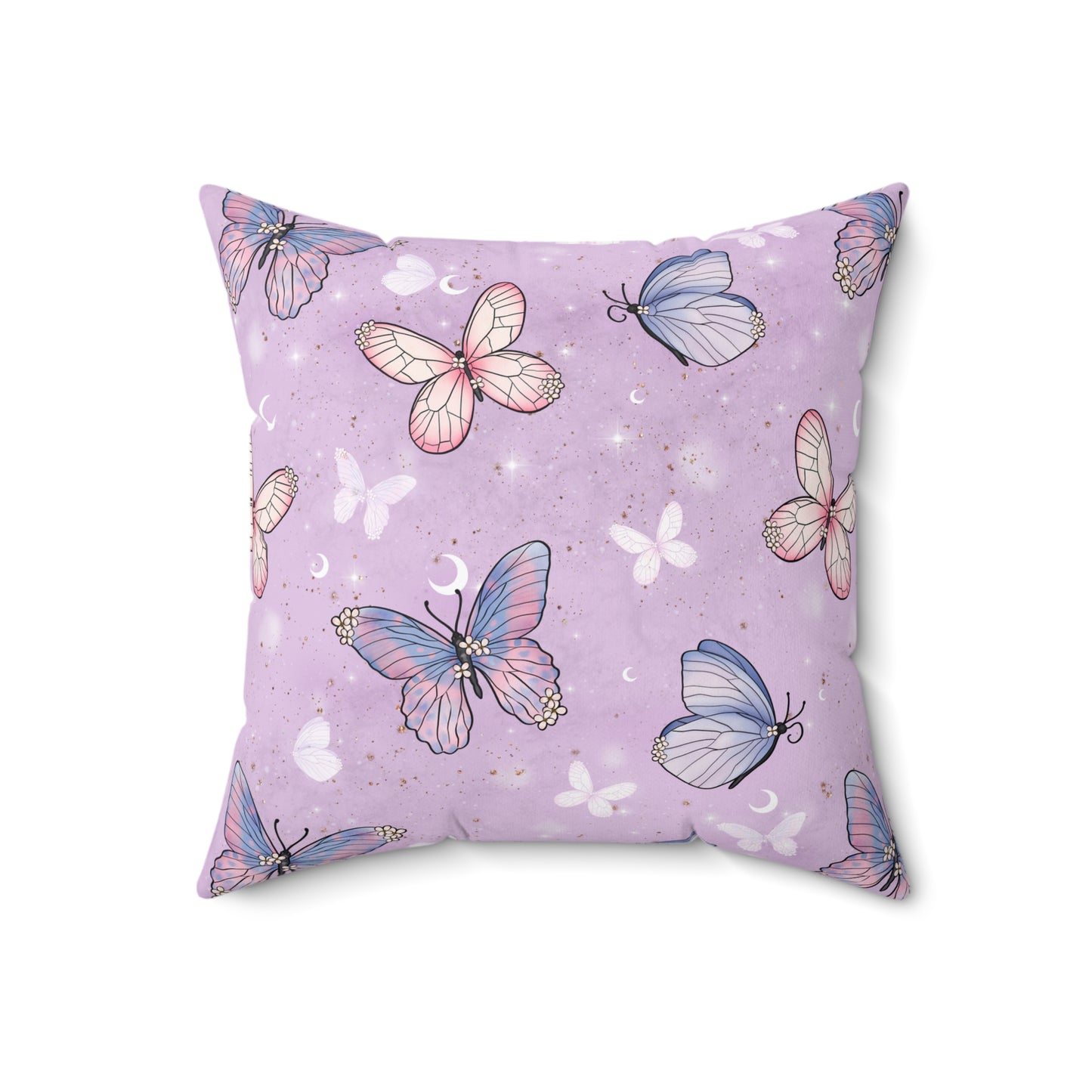 Pastel Wing Parade Throw Pillow