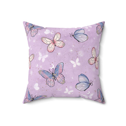 Pastel Wing Parade Throw Pillow