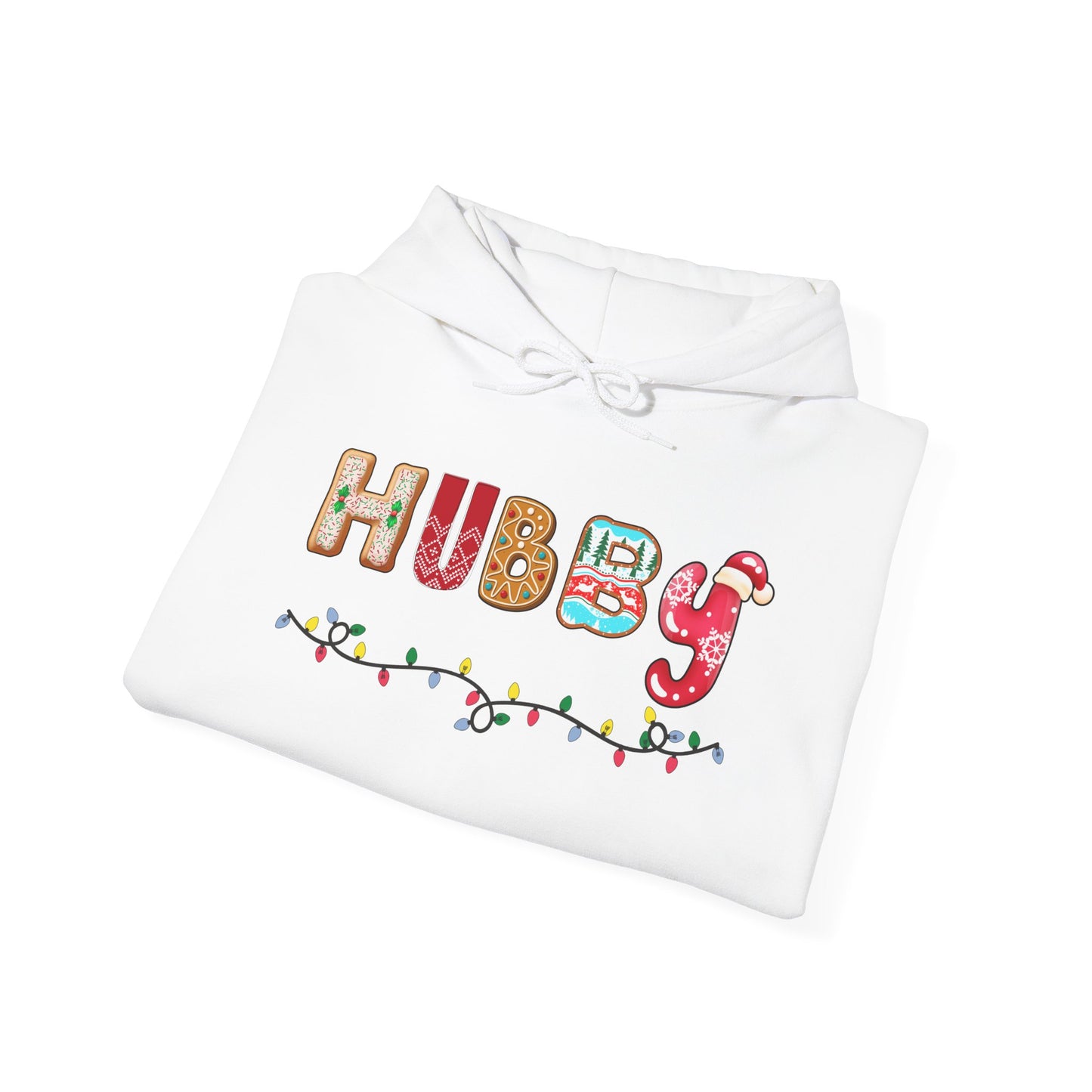 Christmas Hubby Adult Heavy Blend™ Hooded Sweatshirt