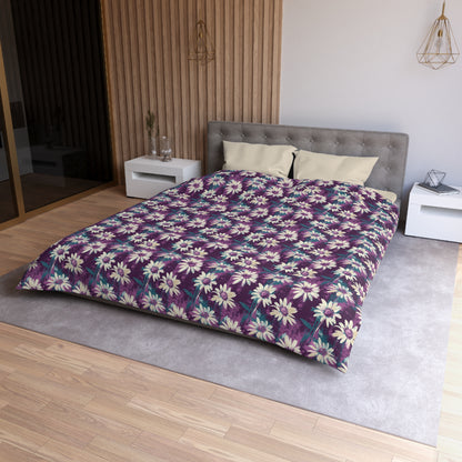 Twilight Daisy Meadow Duvet Bedding Set