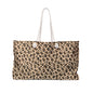Cheetah Print Weekender Bag