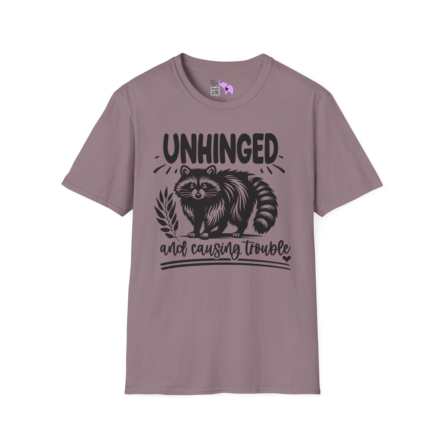 Unhinged and Causing Trouble Adult T-shirt