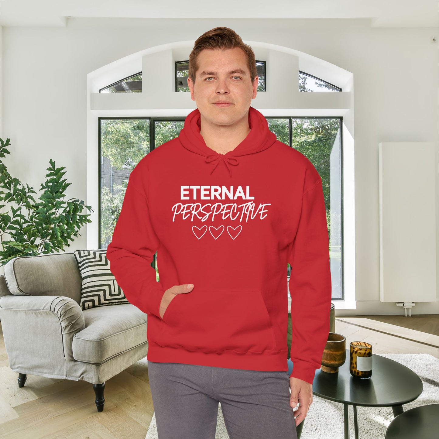 Eternal Perspective Heavy Blend™ Hooded Sweatshirt