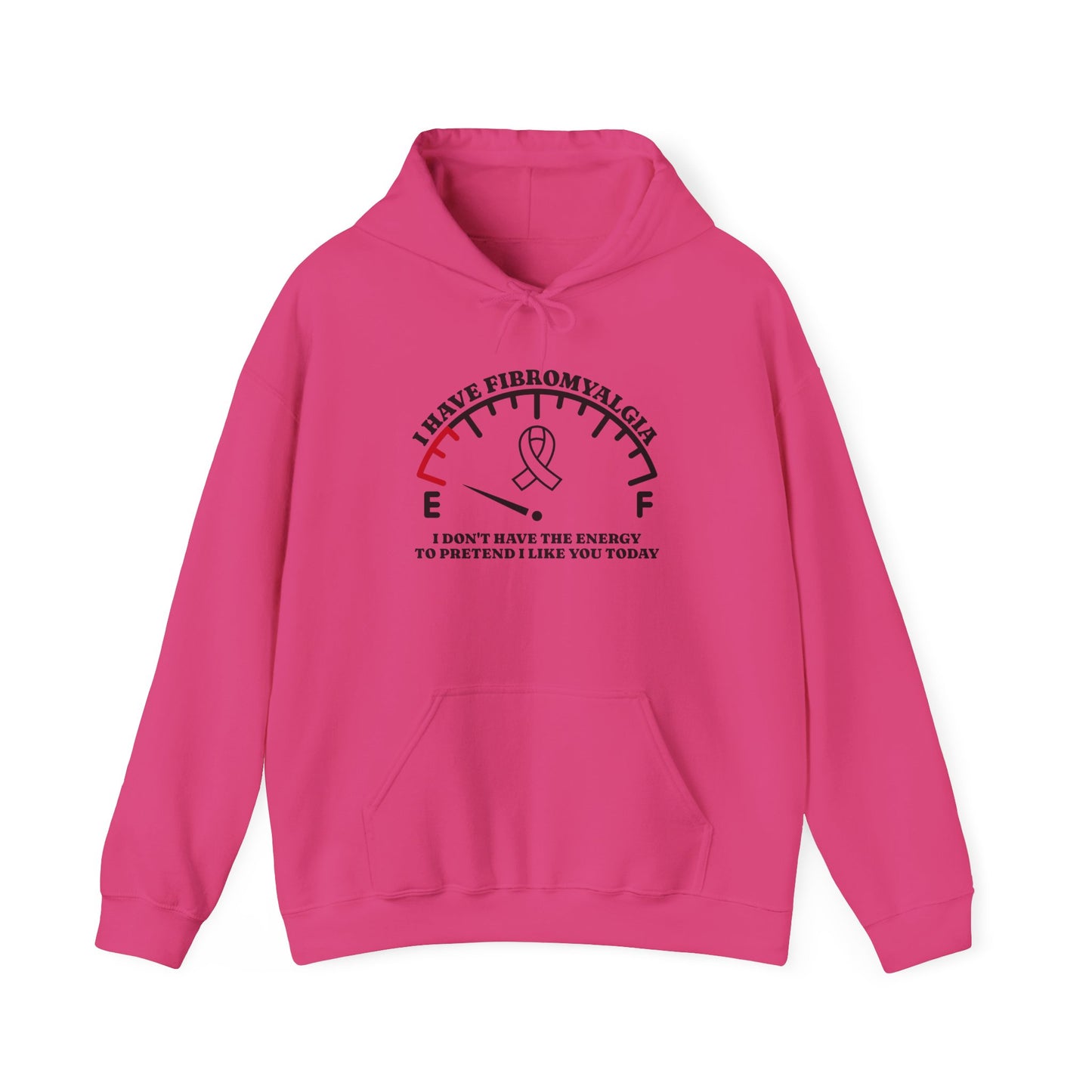 I Have Fibromyalgia I Don't Have The Energy... Adult Heavy Blend™ Hoodie