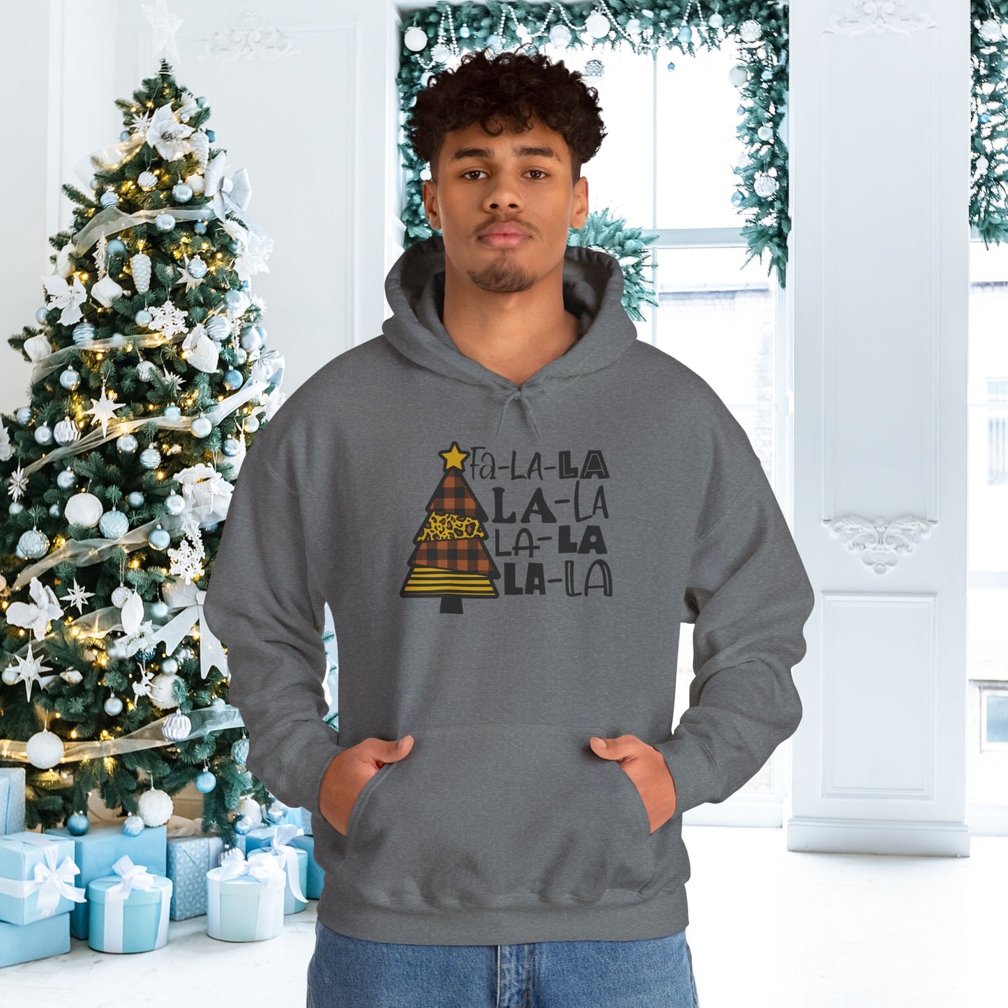 Fa-La-La-La-La-La-La-La-La Adult Heavy Blend™ Hoodie
