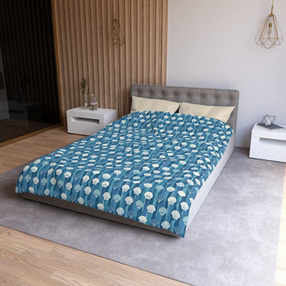 Oceanline Shells Microfiber Duvet Cover