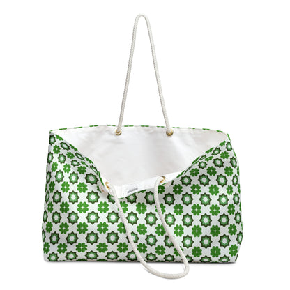 Emerald Star Garden Weekender Bag