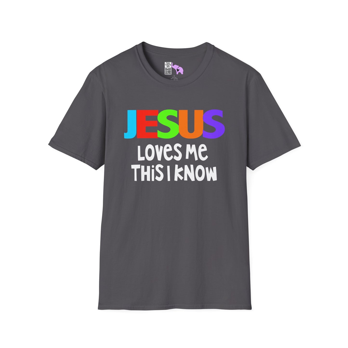 Jesus Loves Me This I Know 2 Adult T-shirt