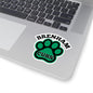 Brenham Paw Pride, Black Kiss-Cut Decal