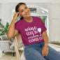 Wine Goes In Wisdom Comes Out Adult T-shirt