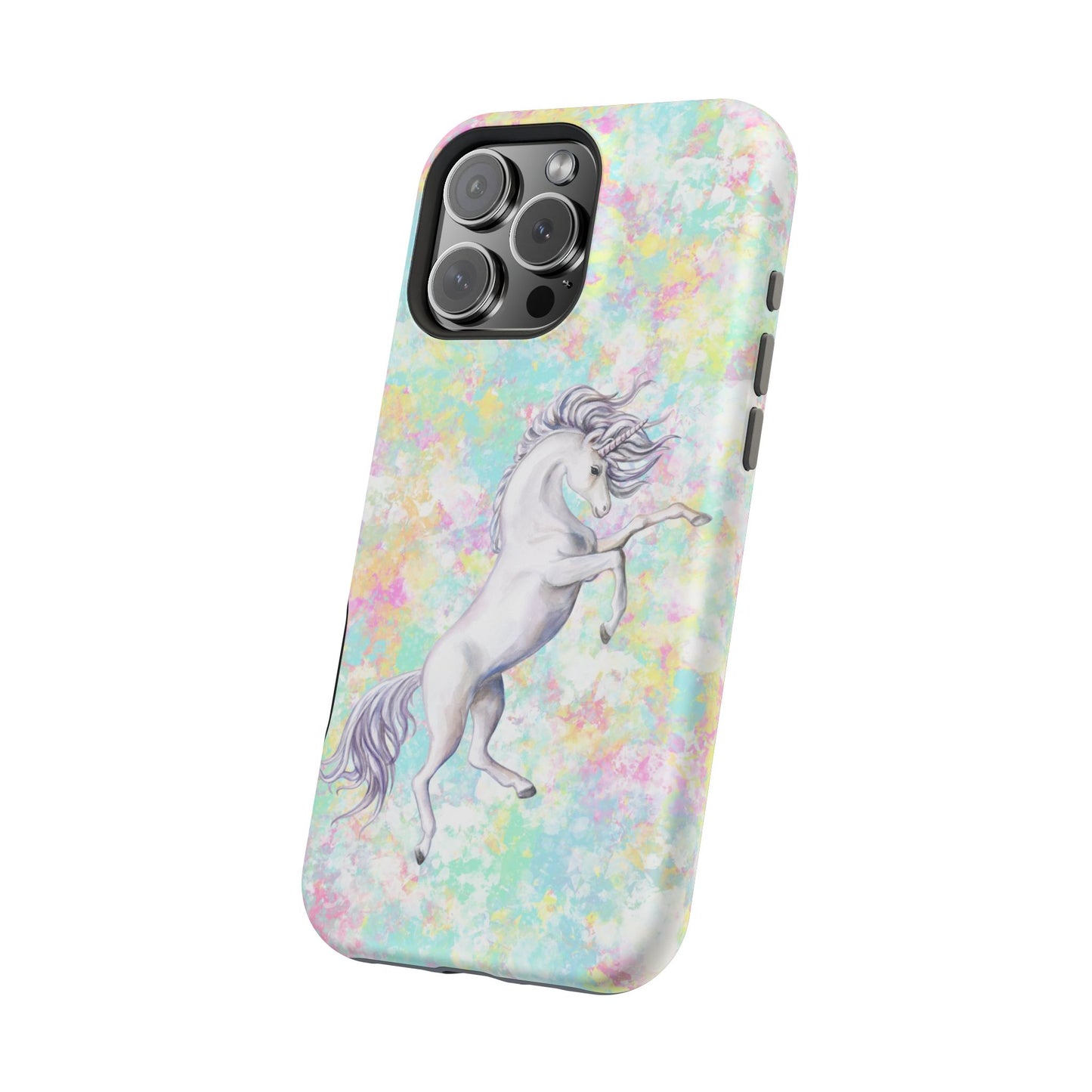 Pastel Pegasus MagSafe® Compatible Tough Case for iPhone