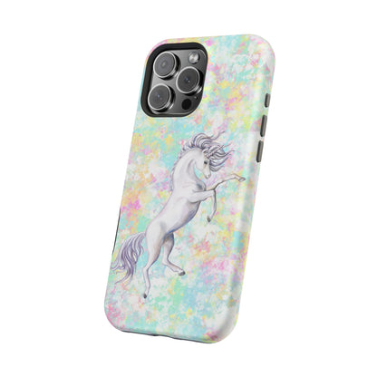 Pastel Pegasus MagSafe® Compatible Tough Case for iPhone
