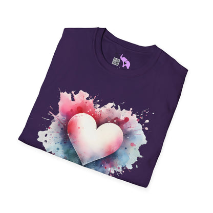 Painted With Love Adult T-shirt