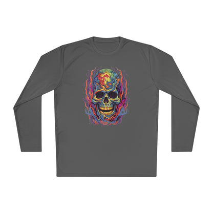 Creepy Bones 15 Adult Long Sleeve Tee