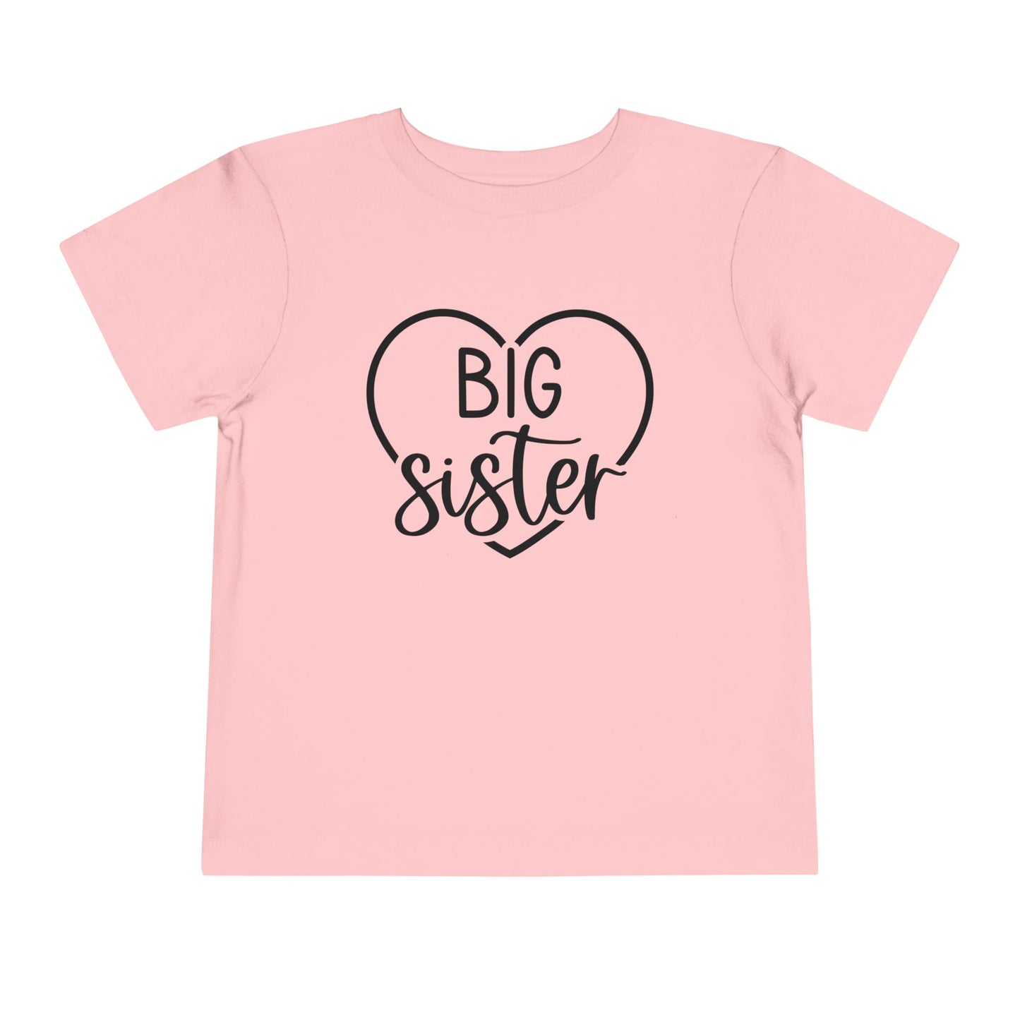 Big Sister (Heart) Toddler Tee