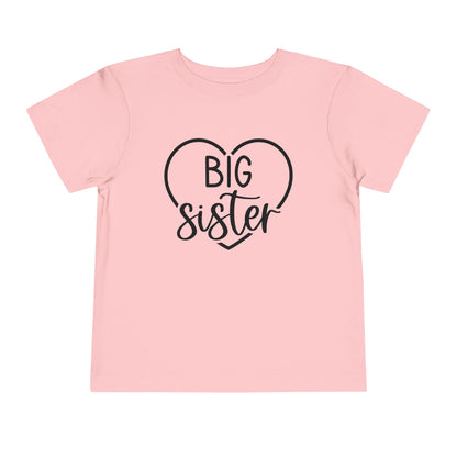 Big Sister (Heart) Toddler Tee