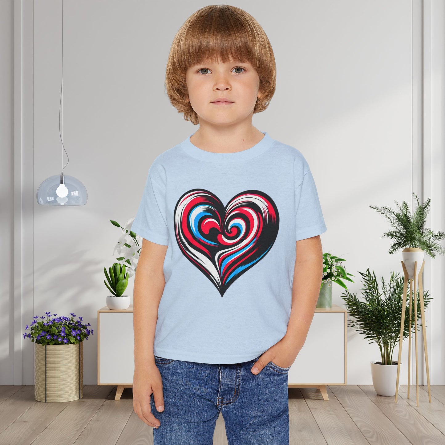 Joyful Little Love Heavy Cotton™ Toddler T-shirt